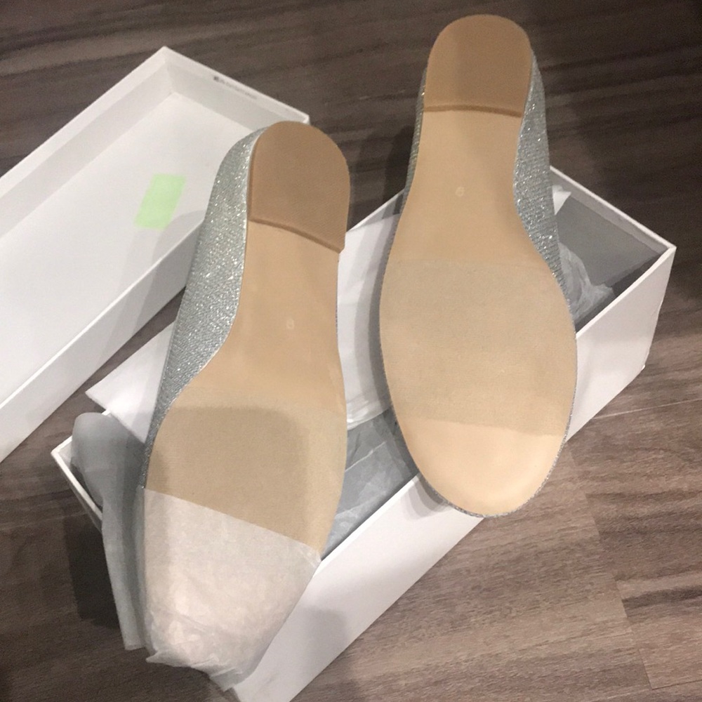 Silver ballet flat - Picture 4 of 4